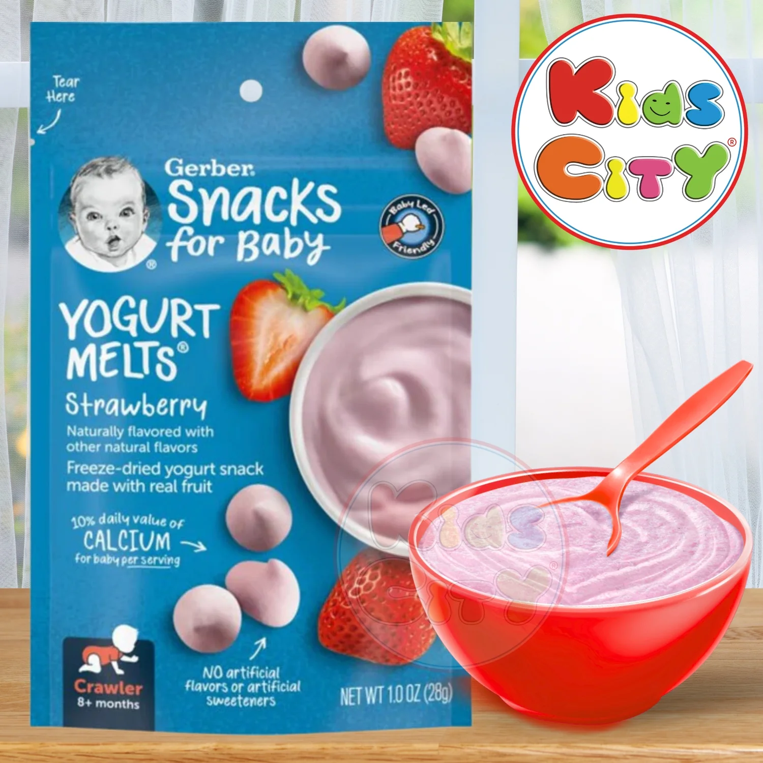 Gerber Yogurt Melts Strawberry