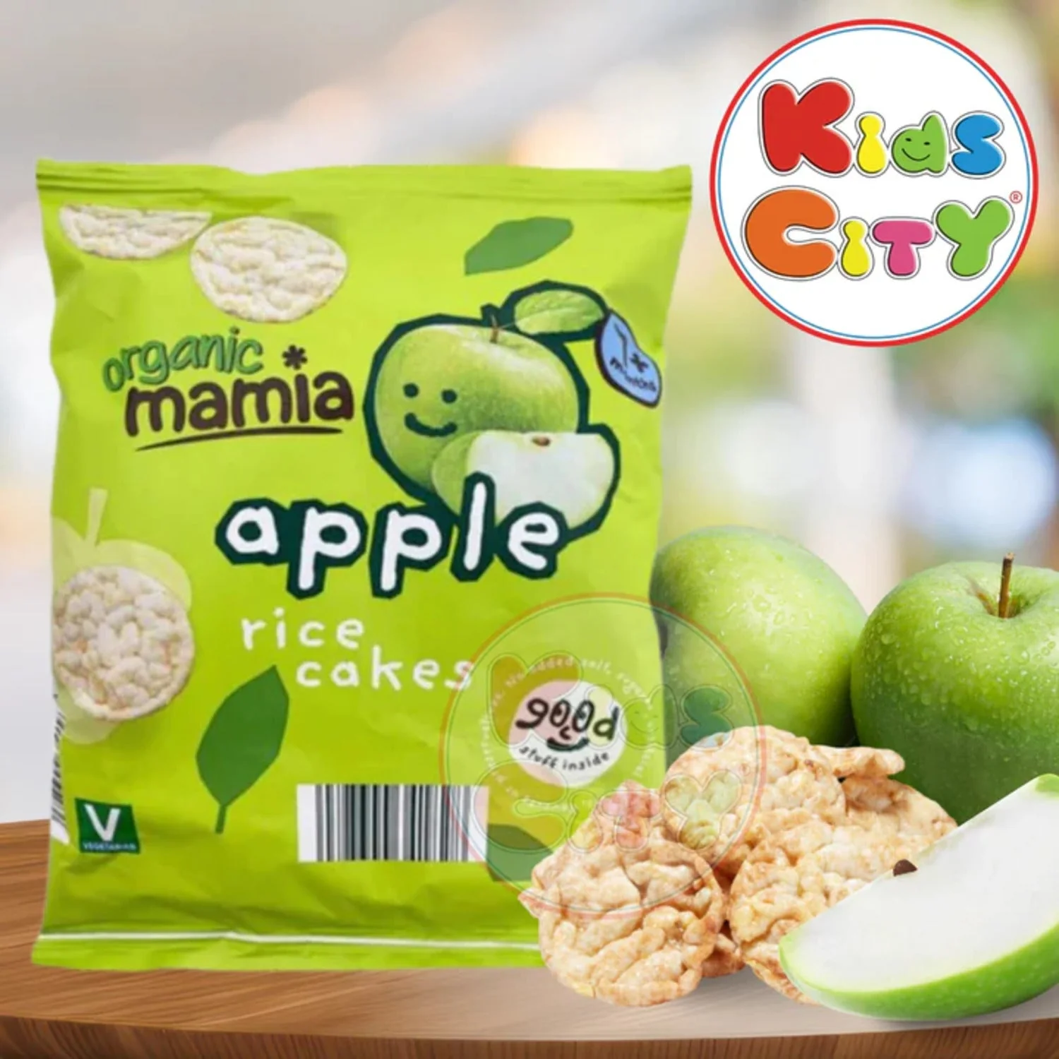 Organic Mamia Apple Rice Cakes (7m+) - 40g